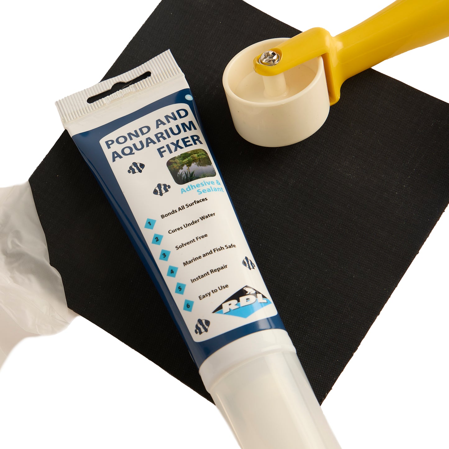 Premium Rubber Pond Liner Repair Kit