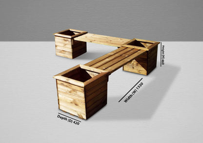 Planter Bench