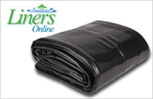 PVC pond liner ideal when choosing a pond liner for a small or ornamental water feature