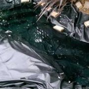 rubber pond liner installation