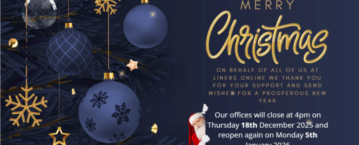 Christmas Liners Online wish you a Merry Christmas